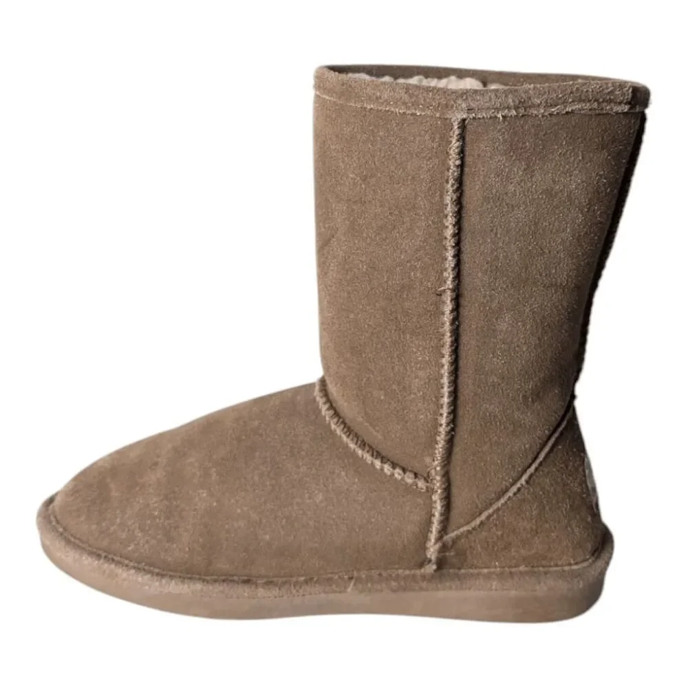BEARPAW Elle Short Water Resistant Winter Boot Size 8